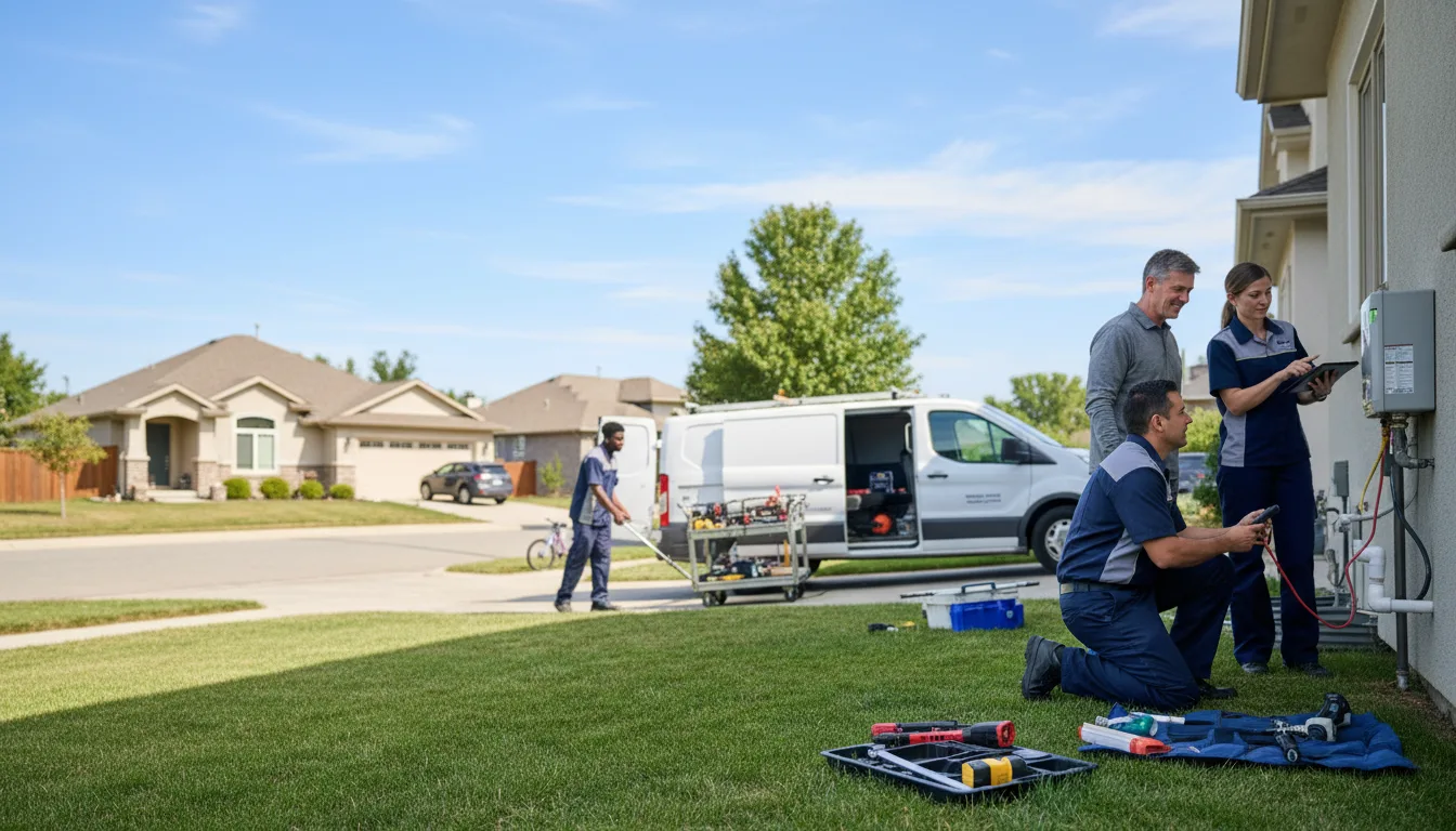 Tankless water heater service in Robson, WV